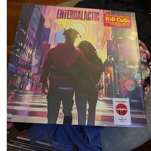 KID CUDI Entergalactic Limited Edition Hot Pink Color Vinyl LP Brand New Sealed